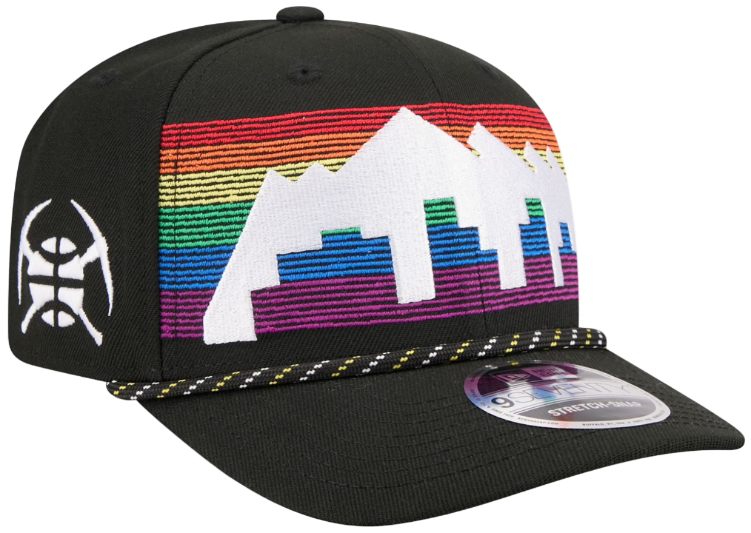 Denver Nuggets 2025 City Edition 9SEVENTY Stretch-Snap Hat