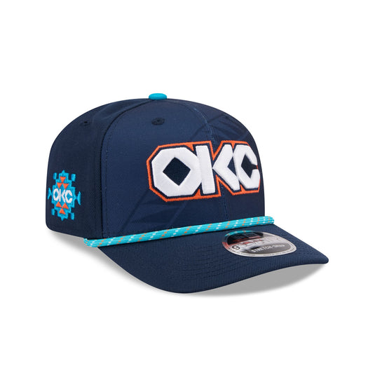 Oklahoma City Thunder 2025 City Edition 9SEVENTY Stretch-Snap Hat - New Era Cap