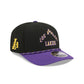 Los Angeles Lakers 2025 City Edition 9SEVENTY Stretch-Snap Hat