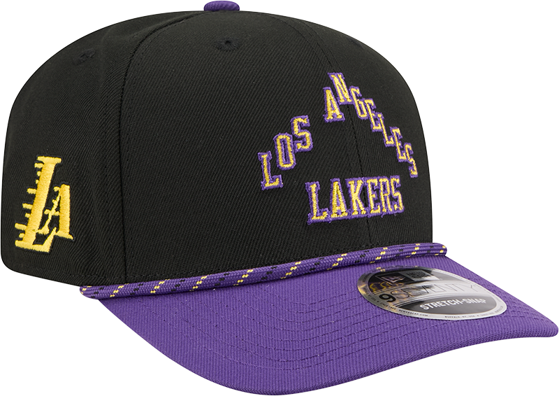 Los Angeles Lakers 2025 City Edition 9SEVENTY Stretch-Snap Hat