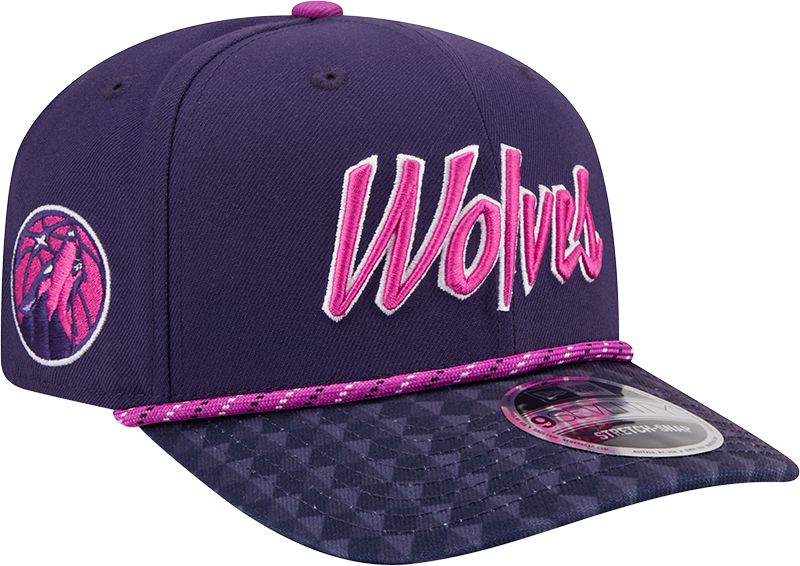 Minnesota Timberwolves 2025 City Edition 9SEVENTY Stretch-Snap Hat