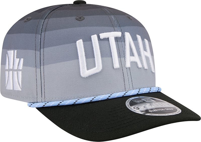 Utah Jazz 2025 City Edition 9SEVENTY Stretch-Snap Hat