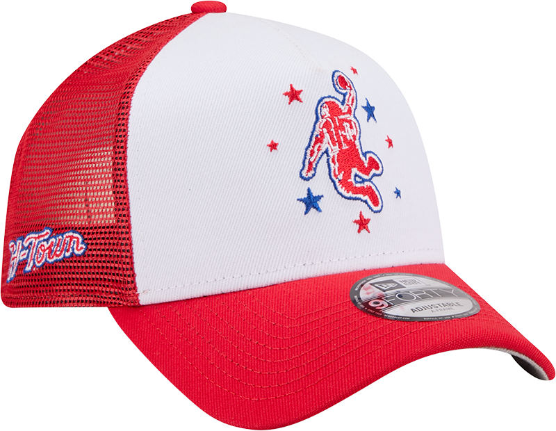 Houston Rockets 2025 City Edition 9FORTY A-Frame Trucker Hat