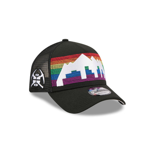 Denver Nuggets 2025 City Edition 9FORTY A-Frame Trucker Hat - New Era Cap