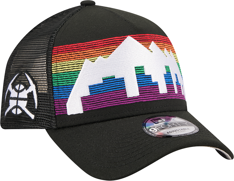 Denver Nuggets 2025 City Edition 9FORTY A-Frame Trucker Hat