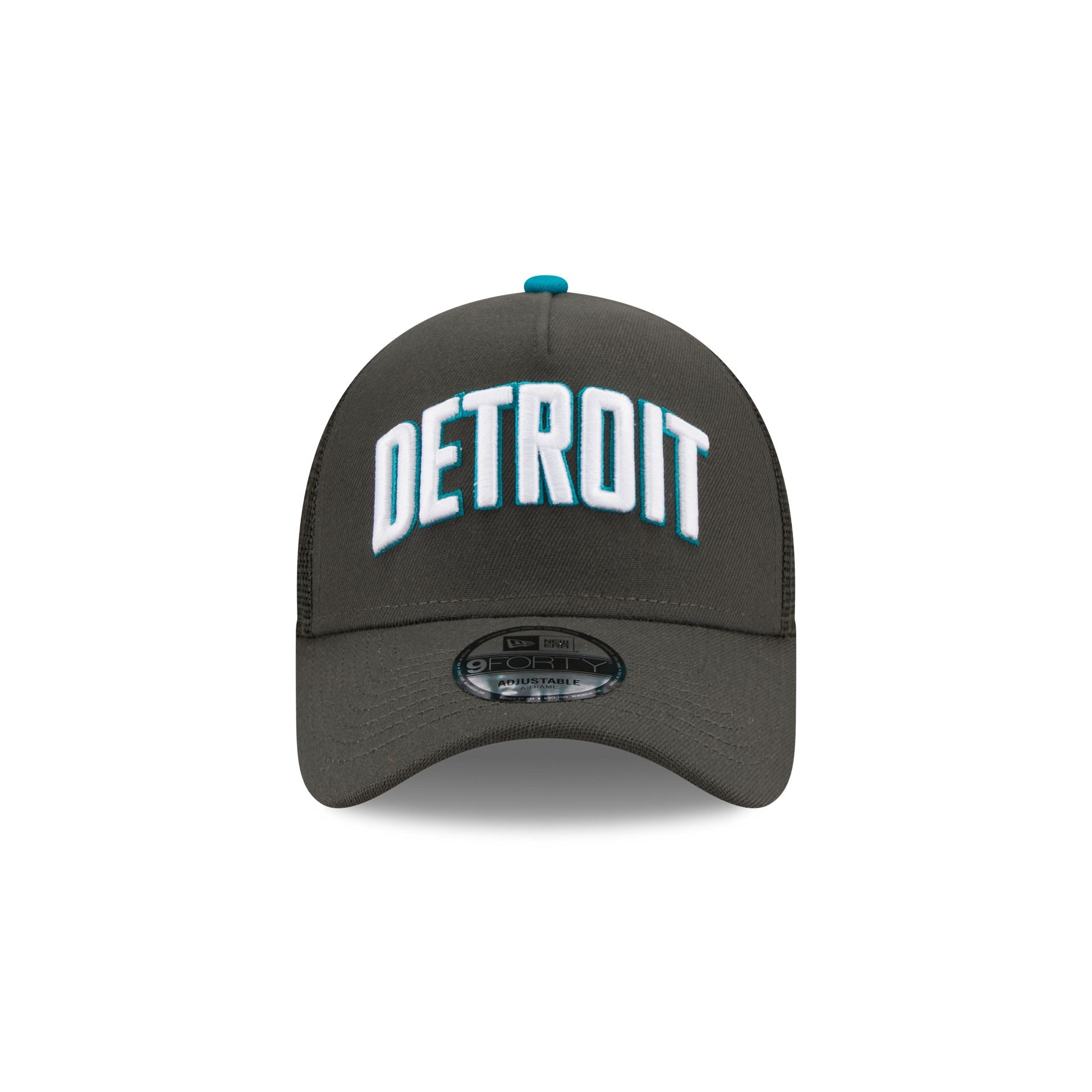 Detroit Pistons 2025 City Edition 9FORTY A-Frame Trucker Hat