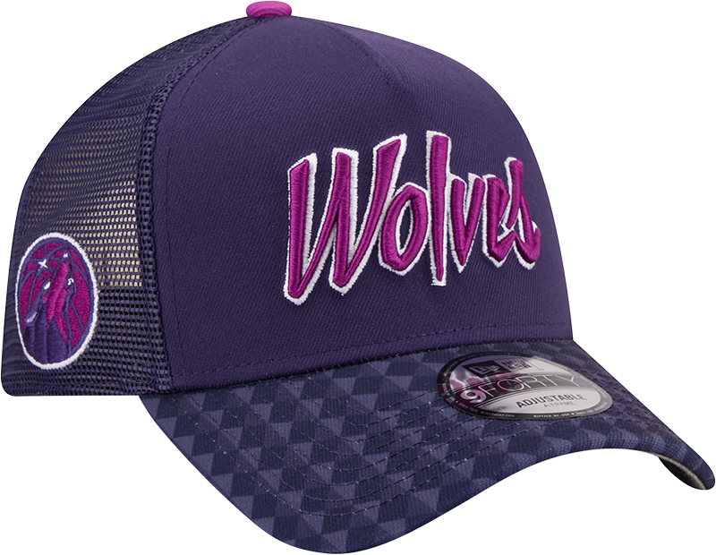 Minnesota Timberwolves 2025 City Edition 9FORTY A-Frame Trucker Hat
