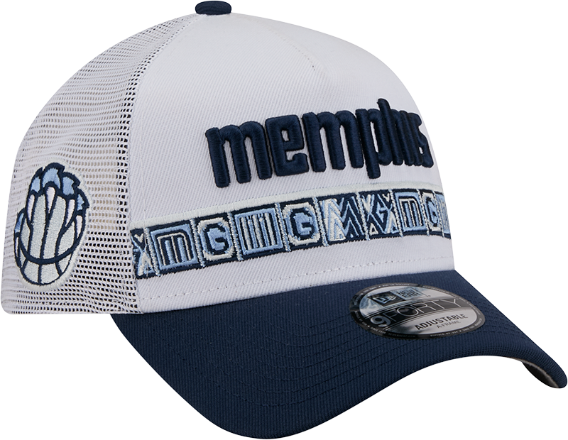 Memphis Grizzlies 2025 City Edition 9FORTY A-Frame Trucker Hat