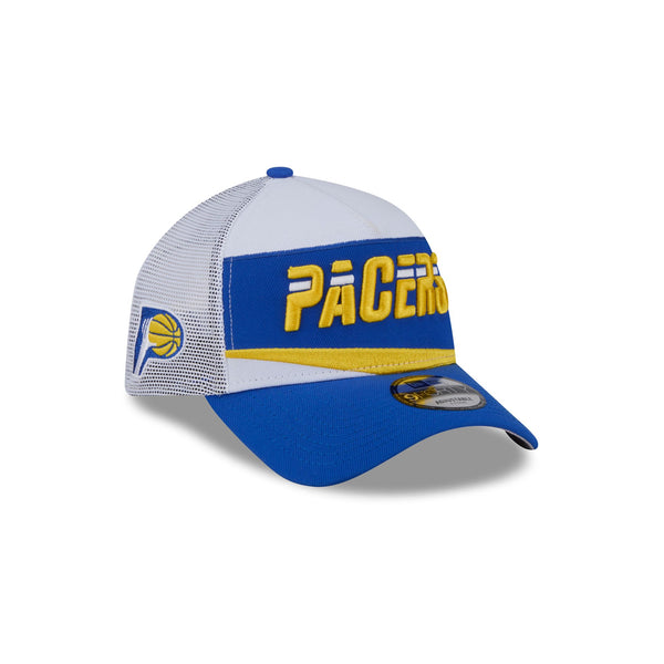 Indiana Pacers 2025 City Edition 9FORTY A-Frame Trucker Hat – New