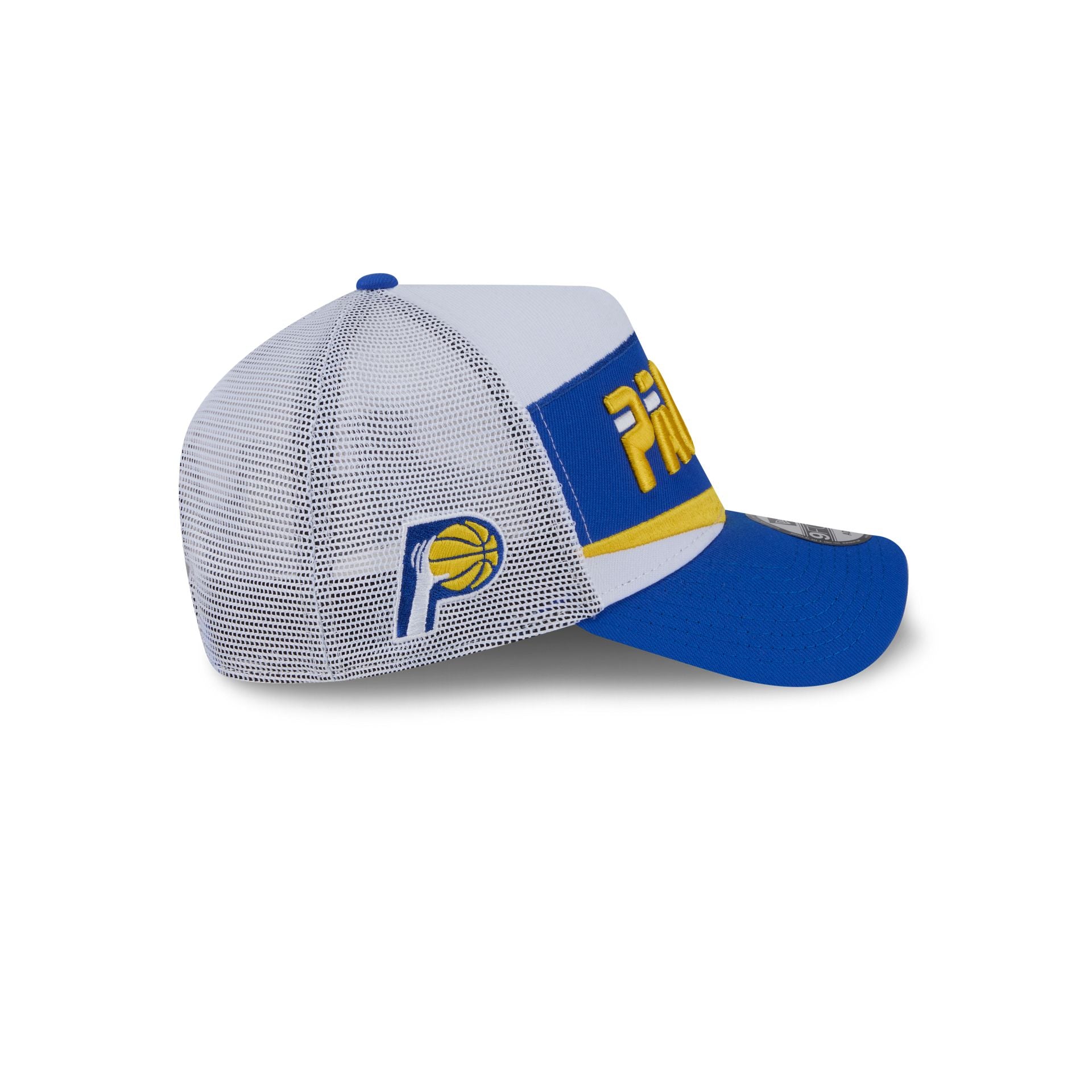 Indiana Pacers 2025 City Edition 9FORTY A-Frame Trucker Hat – New