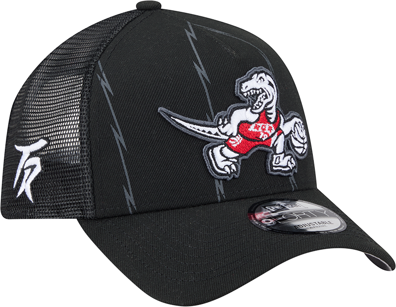 Toronto Raptors 2025 City Edition 9FORTY A-Frame Trucker Hat