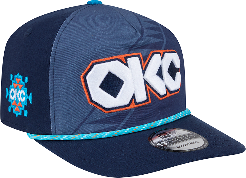 Oklahoma City Thunder 2025 City Edition 19TWENTY Adjustable Hat
