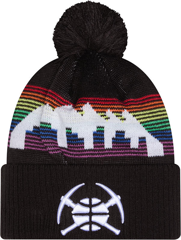 Denver Nuggets 2025 City Edition Pom Knit Hat