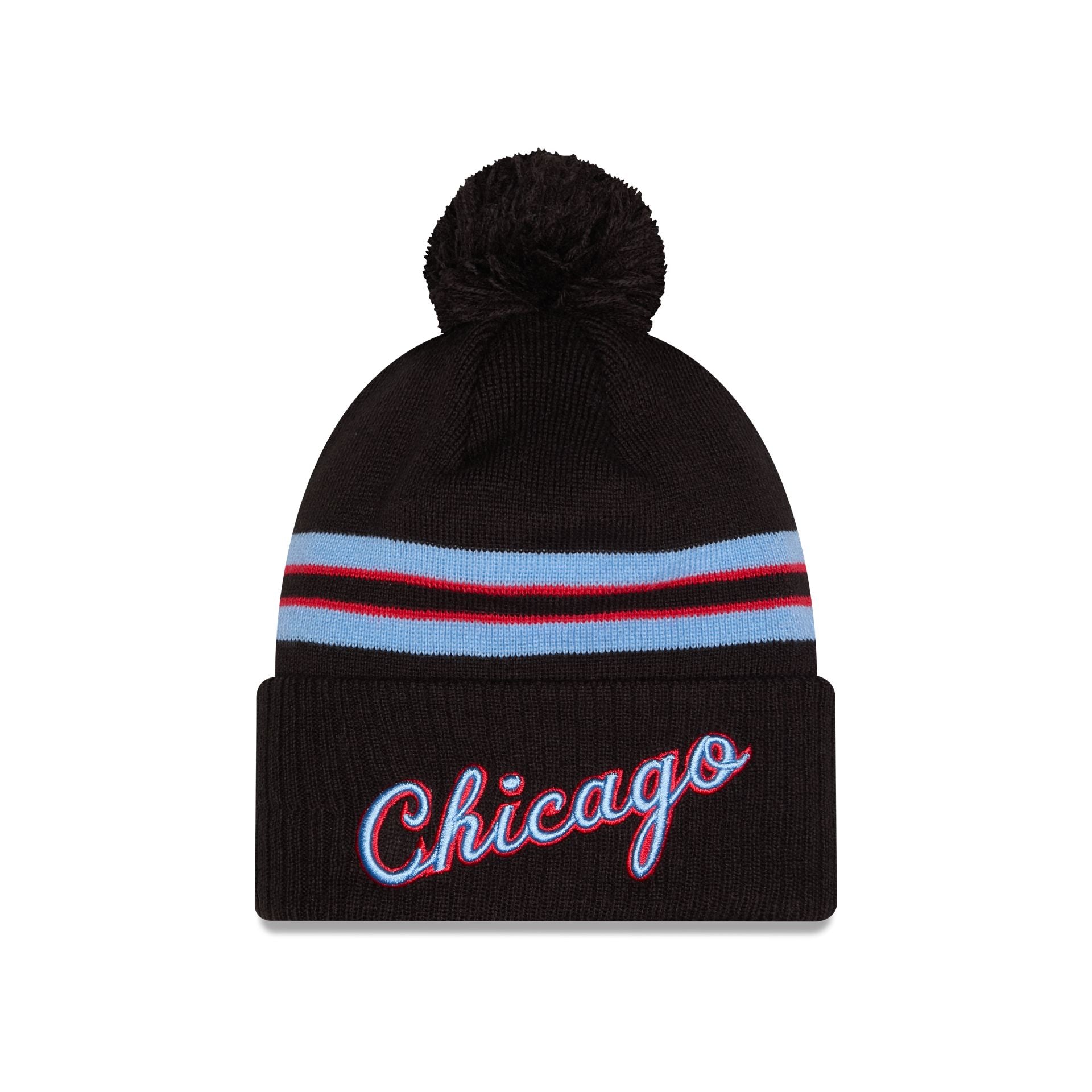 Chicago Bulls 2025 City Edition Pom Knit Hat