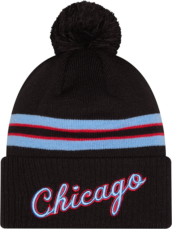 Chicago Bulls 2025 City Edition Pom Knit Hat