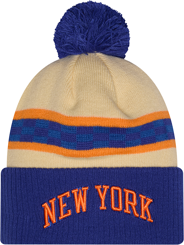 New York Knicks 2025 City Edition Pom Knit Hat