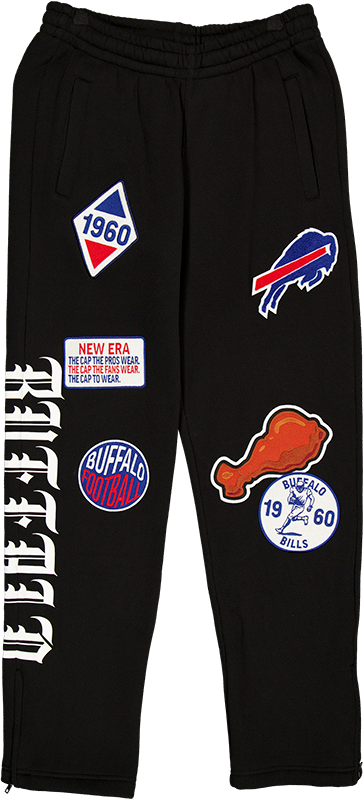 Buffalo Bills Uptown Threads Black Sweatpants