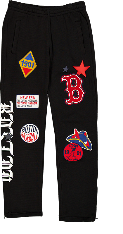 Boston Red Sox Uptown Threads Black Sweatpants