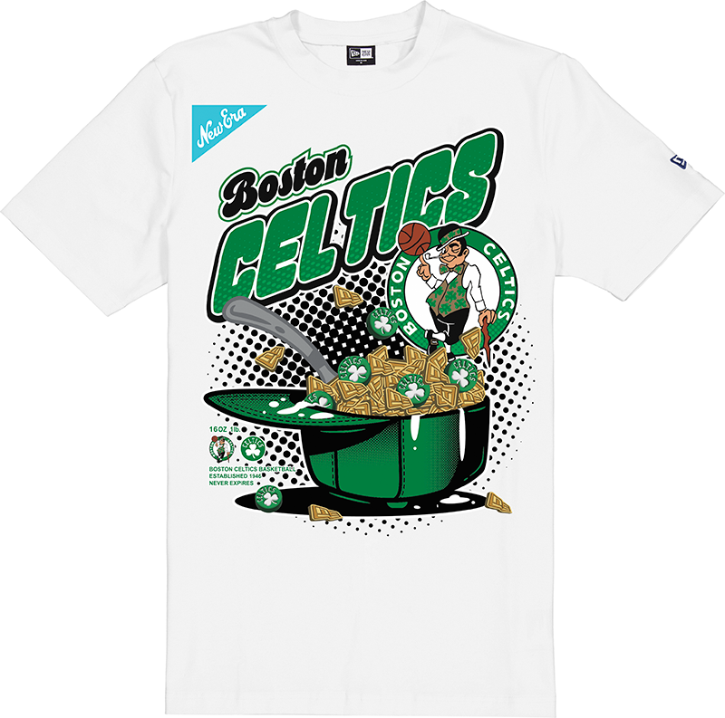 Boston Celtics Cereal White T-Shirt