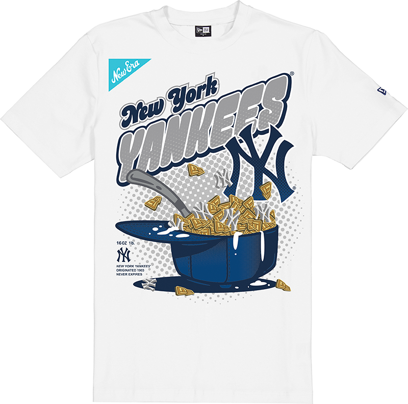 New York Yankees Cereal White T-Shirt