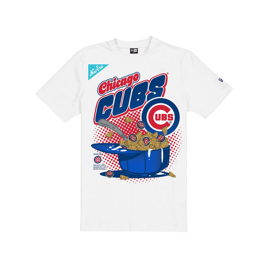Chicago Cubs Cereal White T-Shirt - New Era Cap