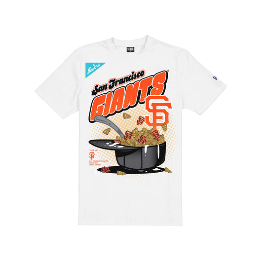 San Francisco Giants Cereal White T-Shirt - New Era Cap