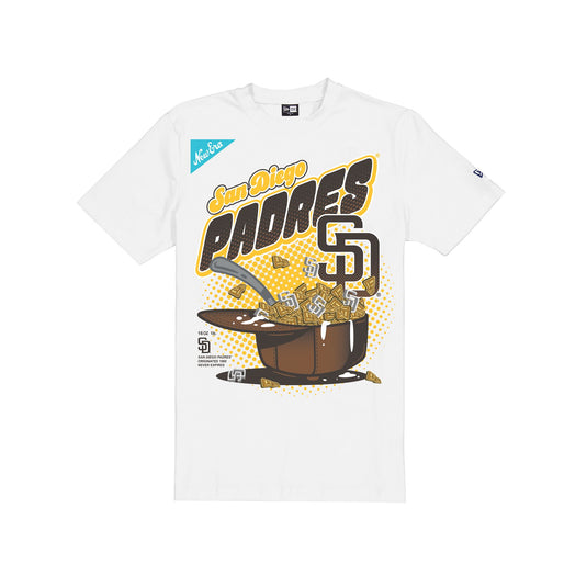 San Diego Padres Cereal White T-Shirt - New Era Cap