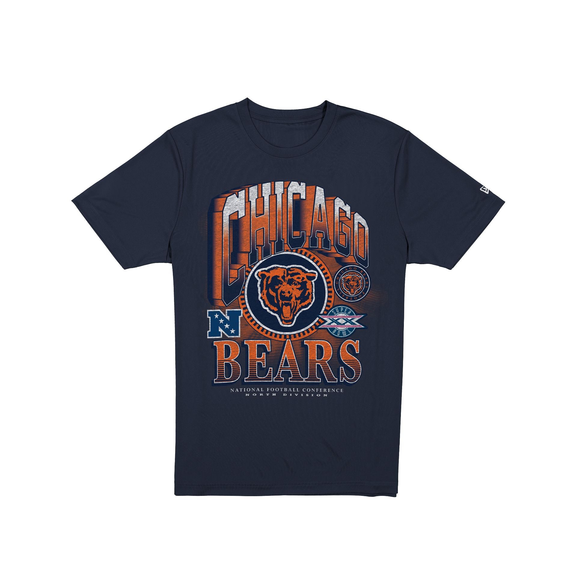 Chicago Bears Sport Classics Dimensional T-Shirt