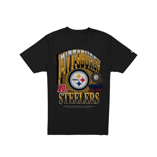 Pittsburgh Steelers Sport Classics Dimensional T-Shirt - New Era Cap