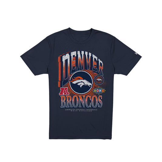 Denver Broncos Sport Classics Dimensional T-Shirt - New Era Cap