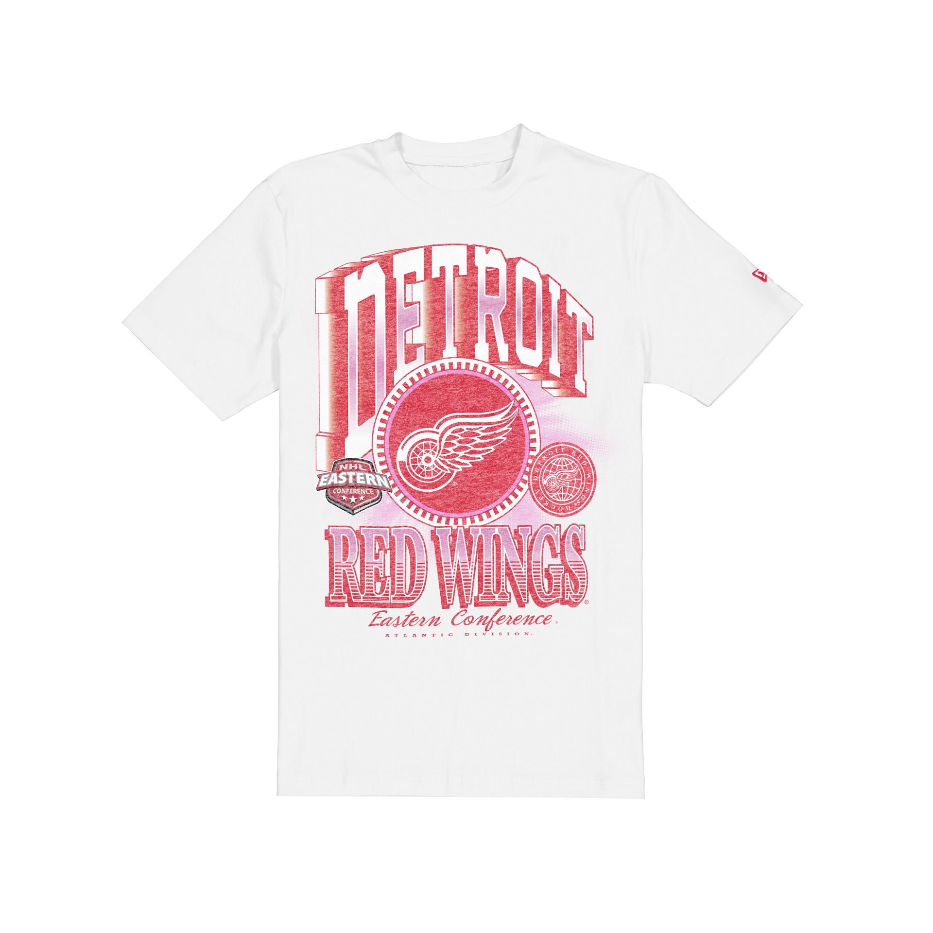Detroit Red Wings Sport Classics Dimensional White T-Shirt