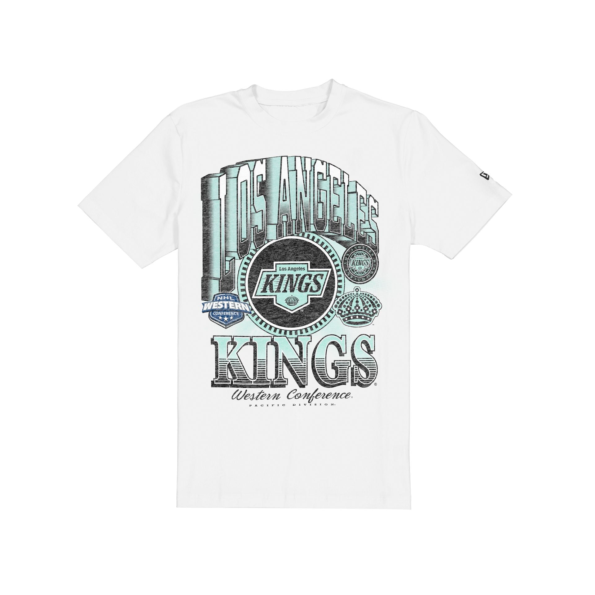 Los Angeles Kings Sport Classics Dimensional White T-Shirt