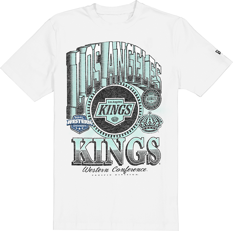 Los Angeles Kings Sport Classics Dimensional White T-Shirt