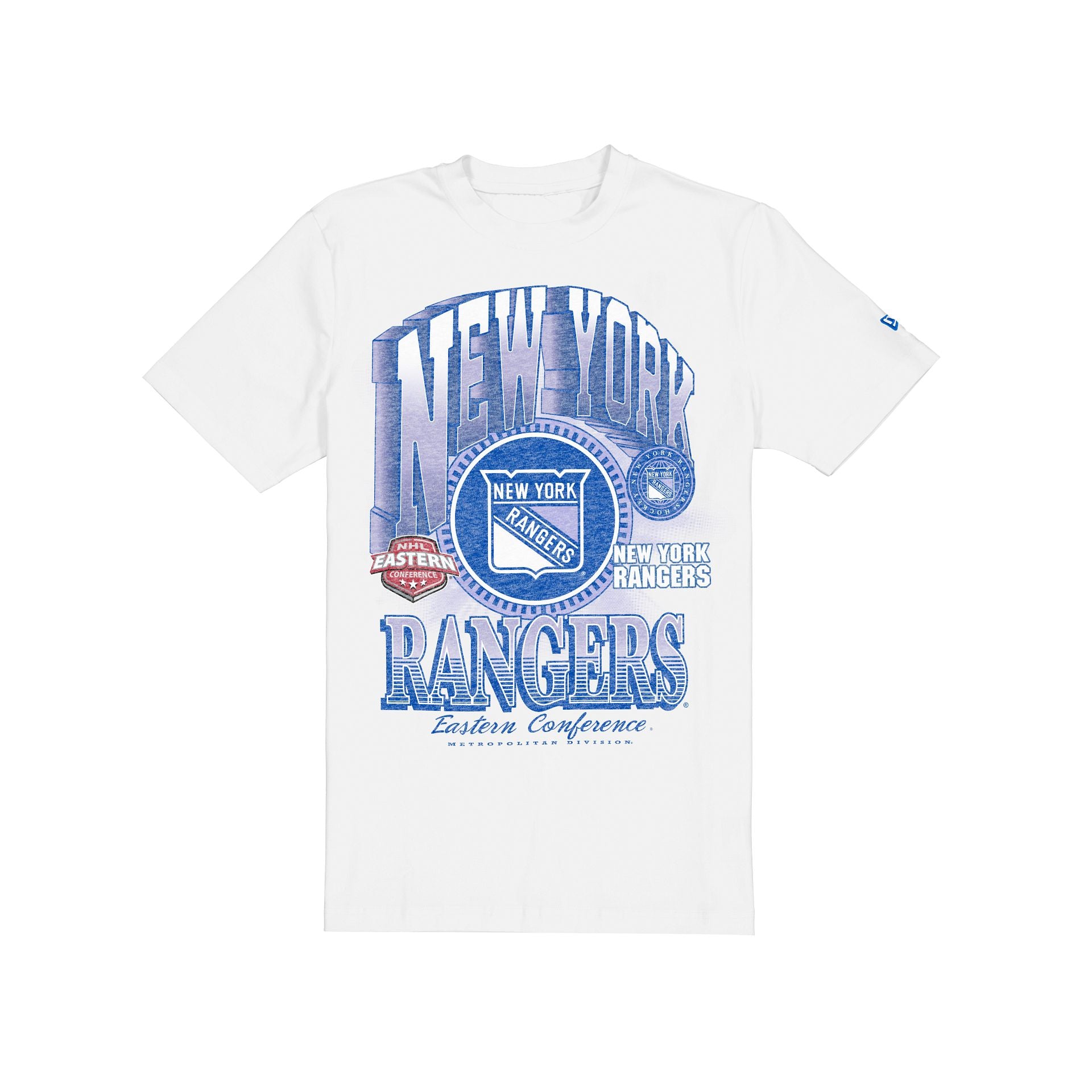 New York Rangers Sport Classics Dimensional White T-Shirt