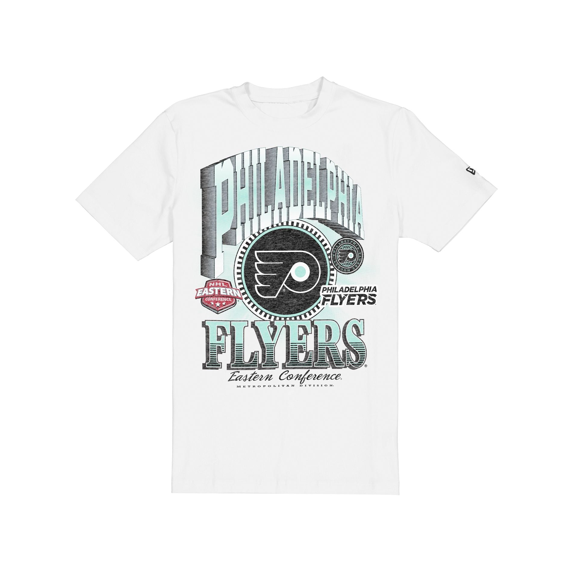 Philadelphia Flyers Sport Classics Dimensional White T-Shirt
