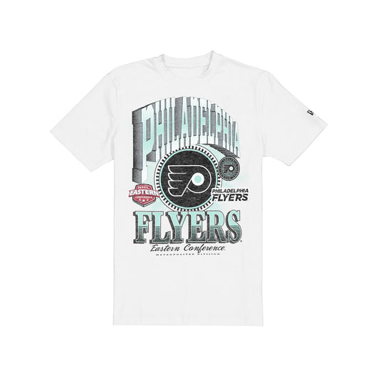 Philadelphia Flyers Sport Classics Dimensional White T-Shirt - New Era Cap