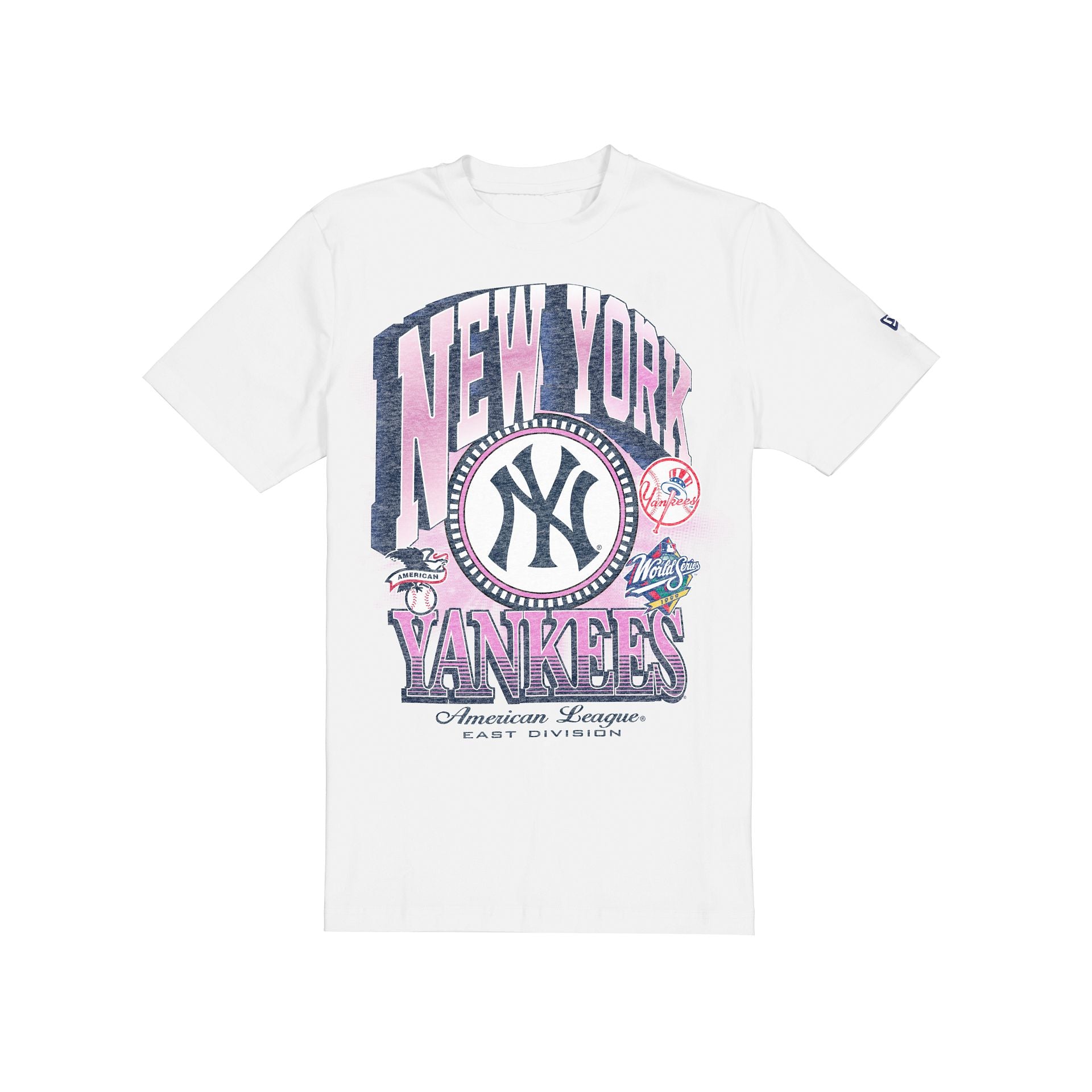 New York Yankees Sport Classics Dimensional White T-Shirt