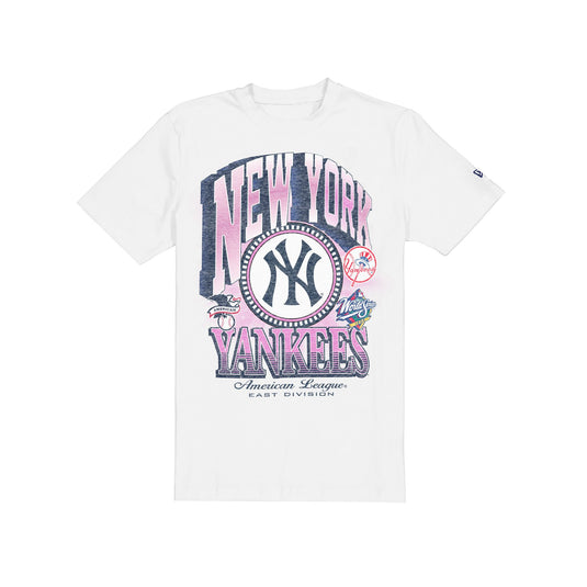 New York Yankees Sport Classics Dimensional White T-Shirt - New Era Cap