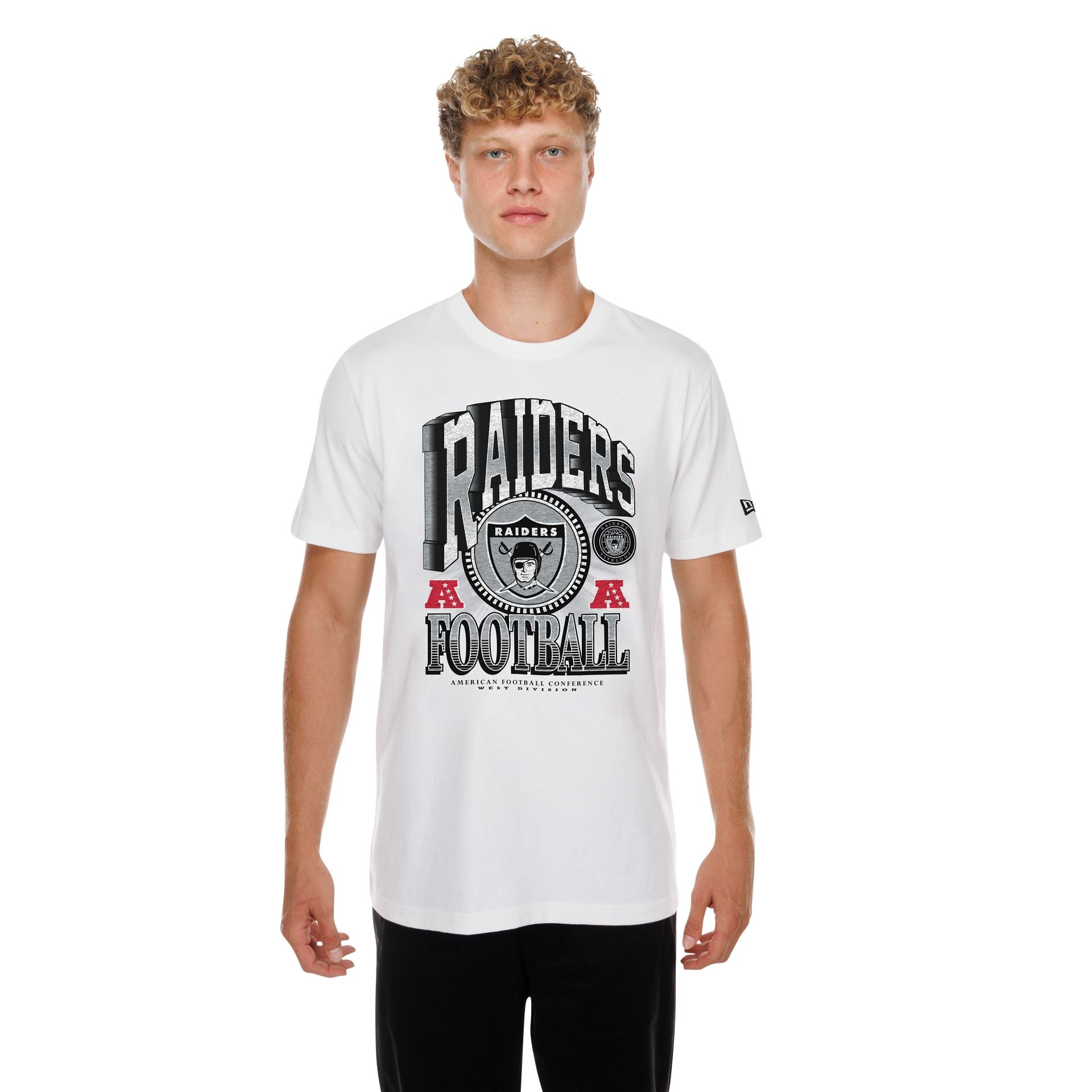 Las Vegas Raiders Sport Classics Dimensional White T-Shirt