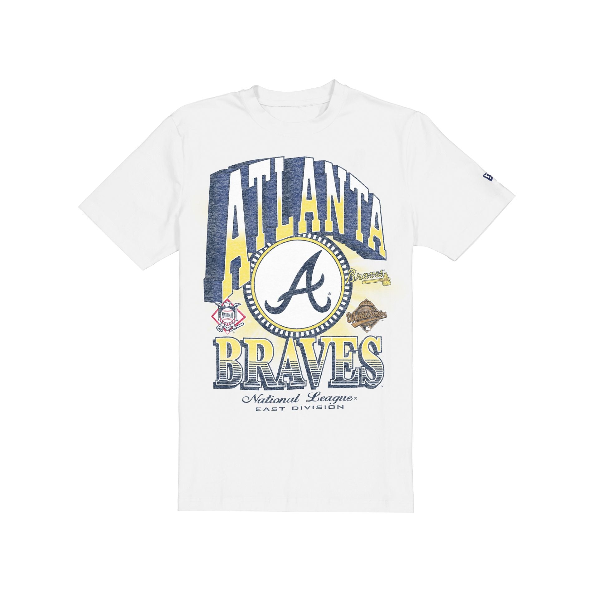 Atlanta Braves Sport Classics Dimensional White T-Shirt