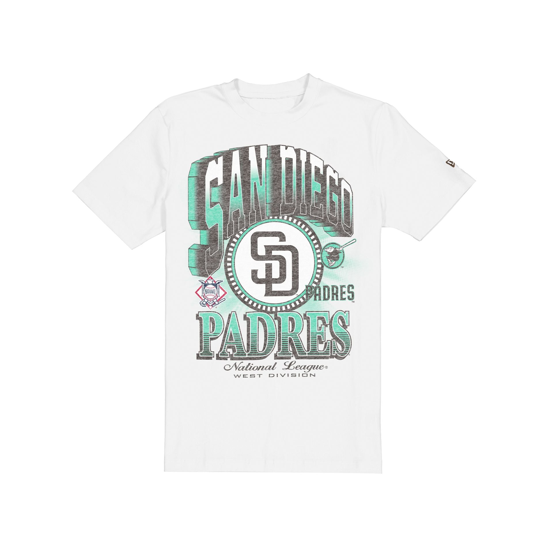 San Diego Padres Sport Classics Dimensional White T-Shirt