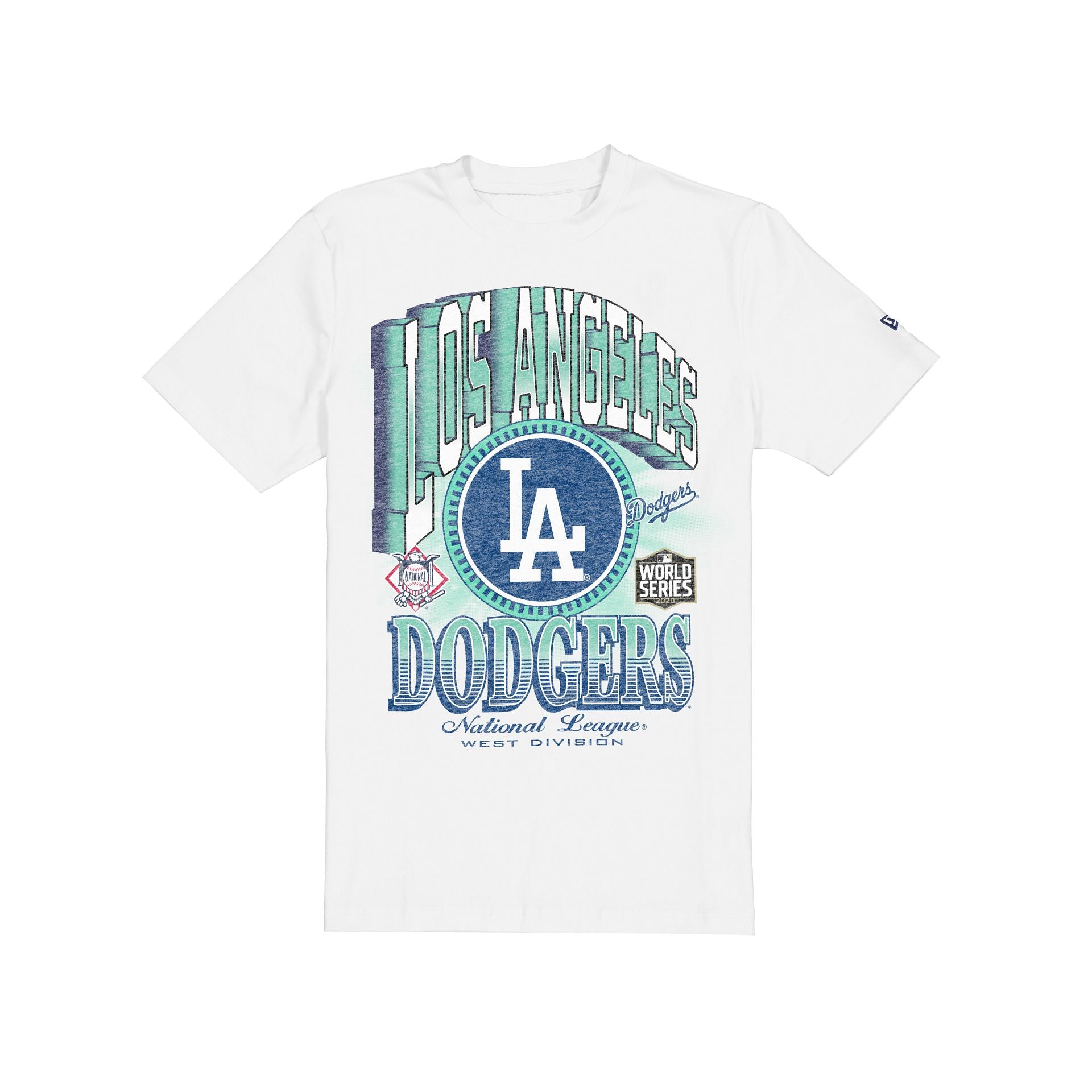 Los Angeles Dodgers Sport Classics Dimensional White T-Shirt