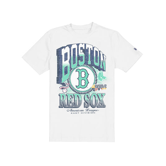 Boston Red Sox Sport Classics Dimensional White T-Shirt - New Era Cap