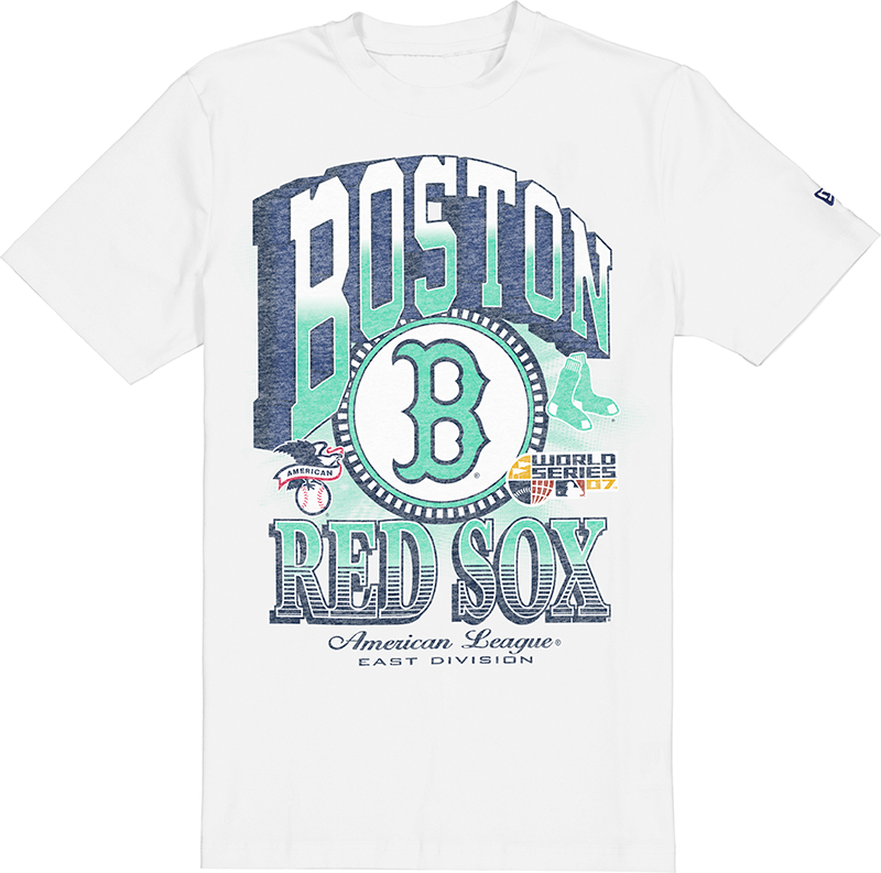 Boston Red Sox Sport Classics Dimensional White T-Shirt