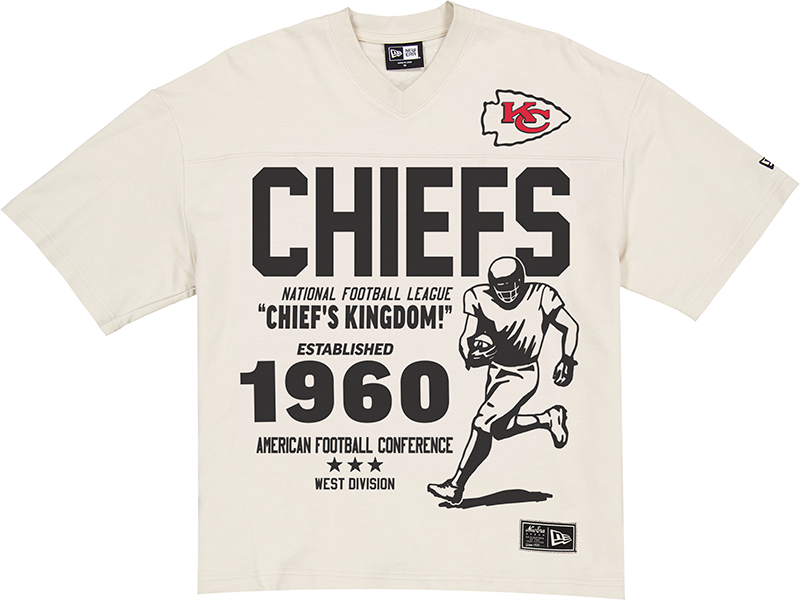 Kansas City Chiefs Throwback Prep Stone T-Shirt