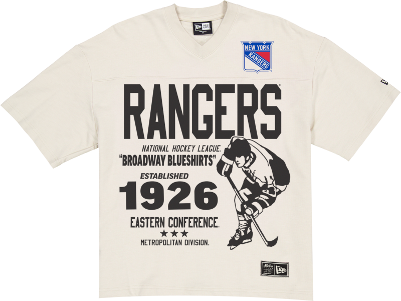 New York Rangers Throwback Prep Stone T-Shirt