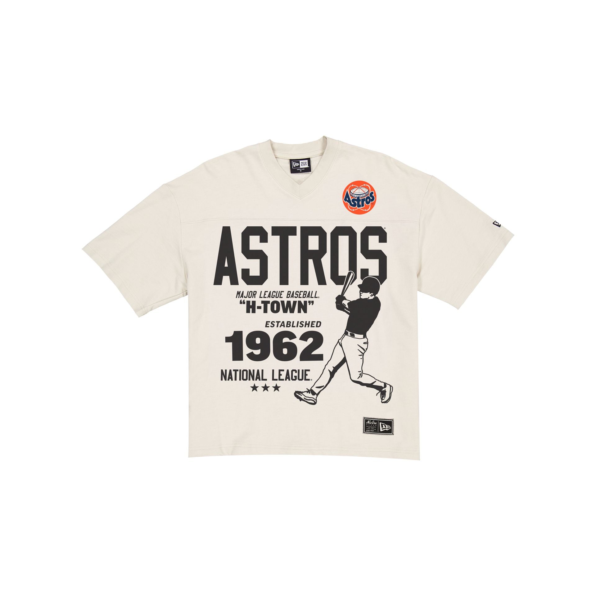 Houston Astros Throwback Prep Stone T-Shirt