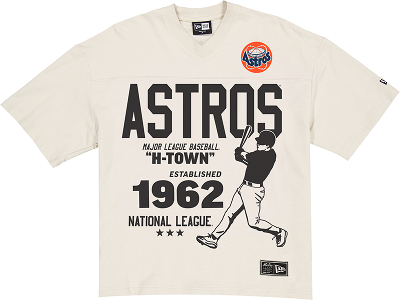 Houston Astros Throwback Prep Stone T-Shirt