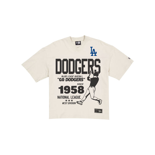 Los Angeles Dodgers Throwback Prep Stone T-Shirt - New Era Cap