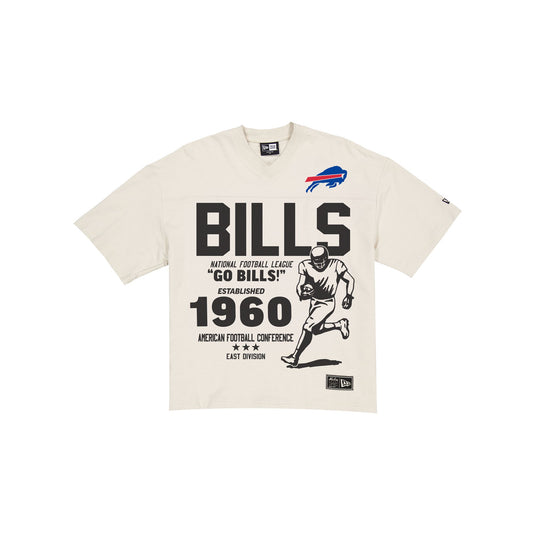 Buffalo Bills Throwback Prep Stone T-Shirt - New Era Cap
